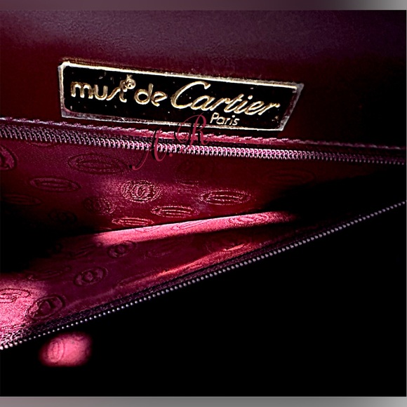 Pristine Vintage 1990s Collectors Cartier Happy Birthday Kelly Tote😍 #Chanel#LV - Picture 4 of 5